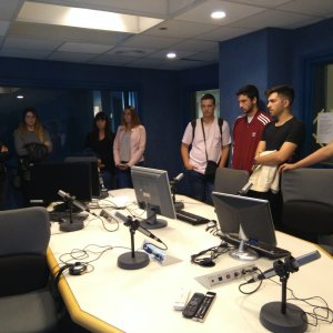 2019-05-13 Els alumnes de 2n de Màrqueting i Publicitat visiten Catalunya Ràdio 